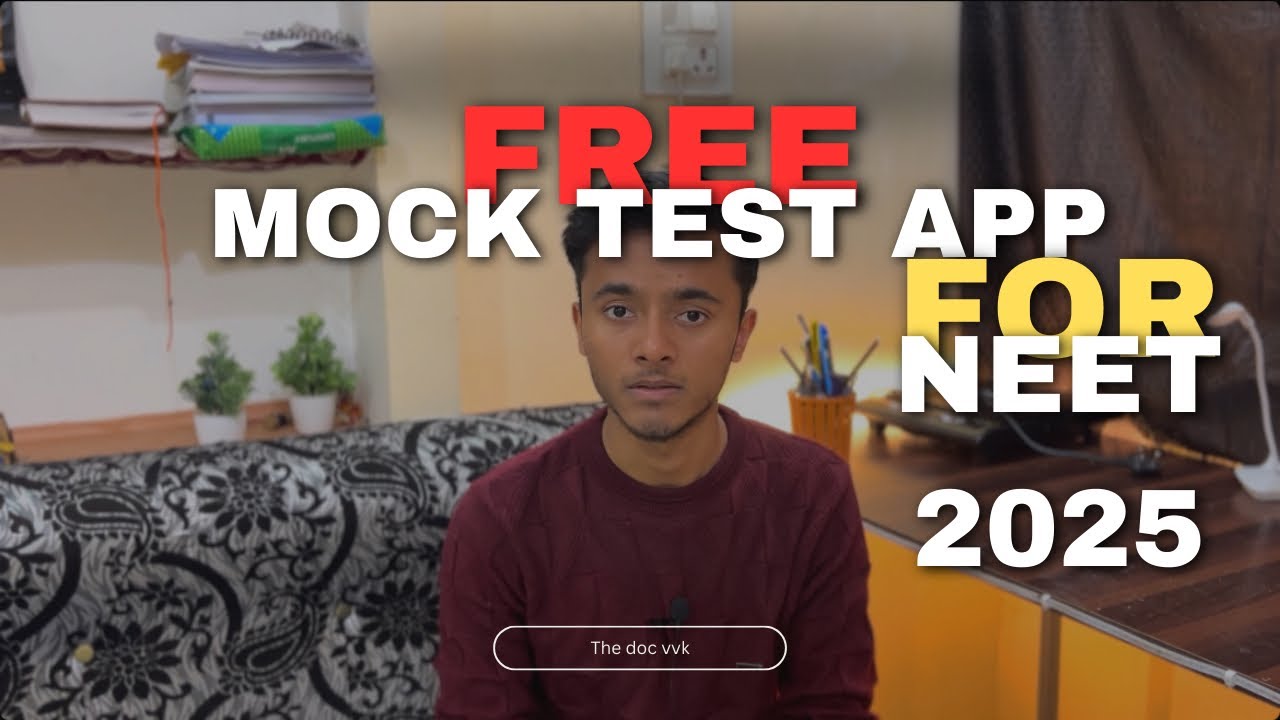 Free mock test app for NEET 2025‼️😳||don&rsquo;t skip mock test‼️#neet2025 #mocktest