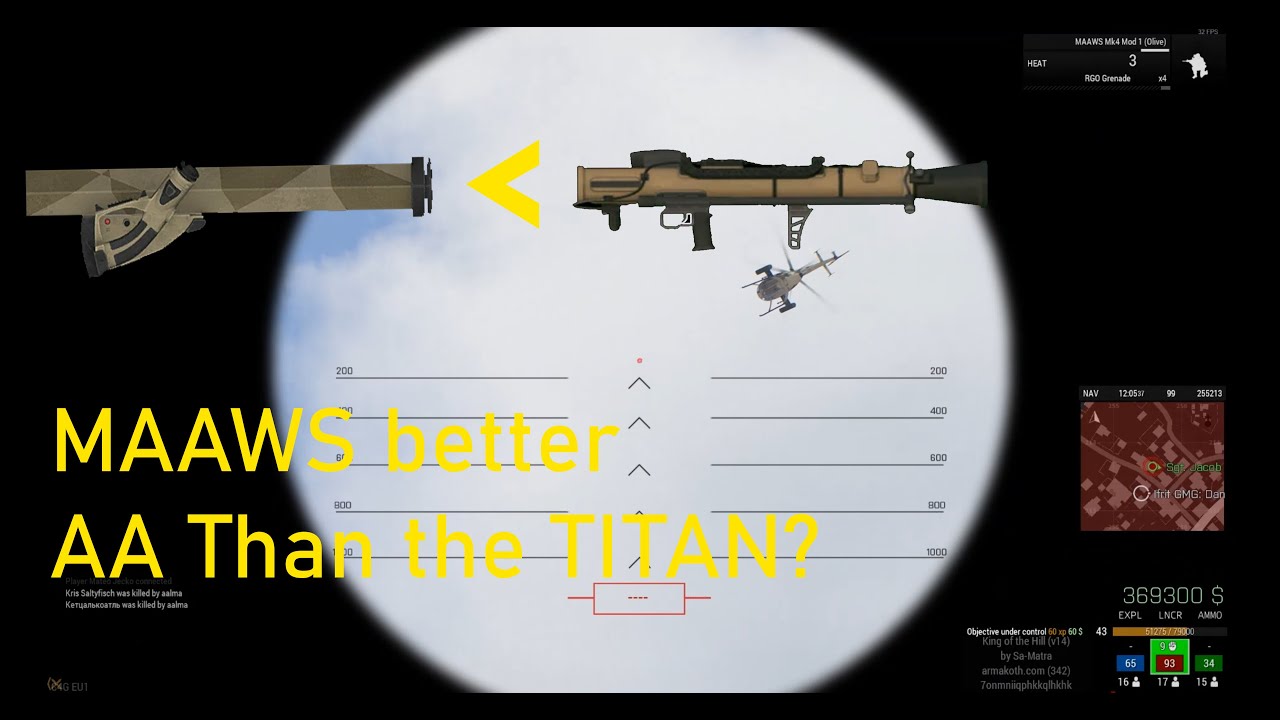 This is why the MAAWS is the best Anti Air