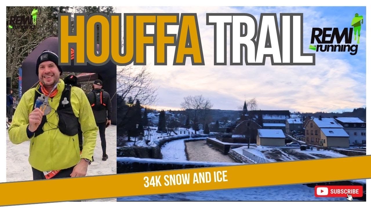 Houffa Trail 34K  2024. Overcomming the Elements SNOW and ICE.  #running #trailrunning #ultrarunning