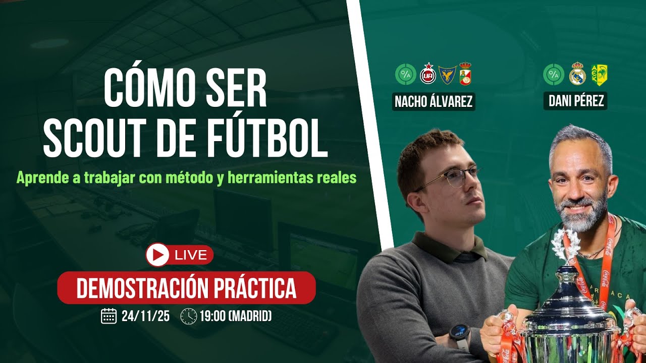 Cómo Ser Scout de Fútbol Profesional - Objetivo Analista