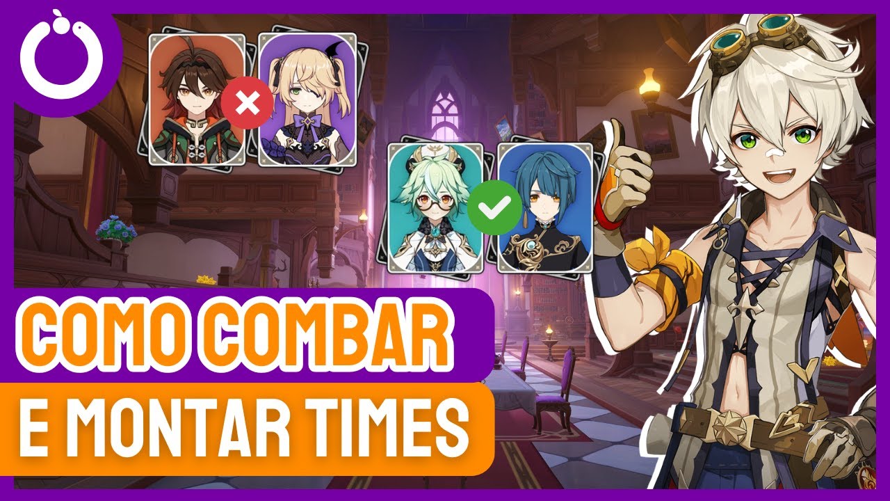 COMO COMBAR, MONTAR TIMES E FAZER UMA ROTAÇÃO CORRETA | Guia Completo - Genshin Impact