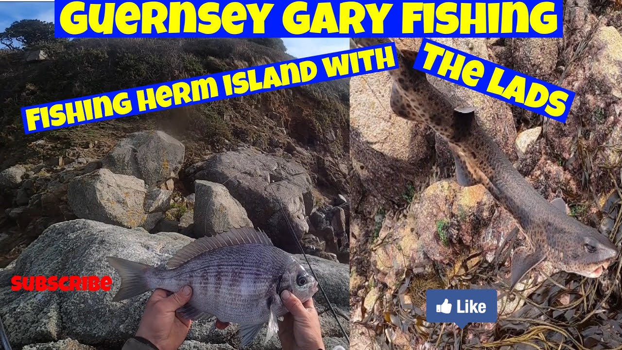 A week on herm island in the channel island’s Uk fishing with the lads