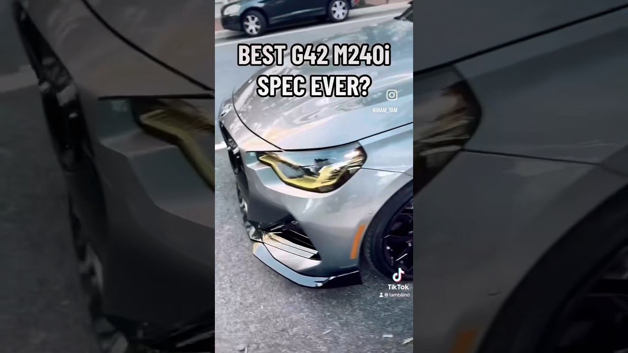 2025 BMW G42 Gen 3 B58 #b58  #bmw #m240i #skyscrapergrey