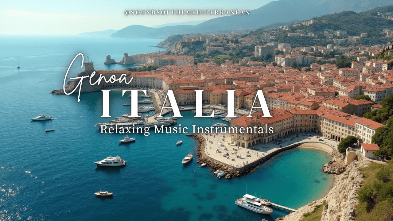 🎵 One Day in Genoa &ndash; Acoustic Italian Guitar | Relaxation | Italian Sunset