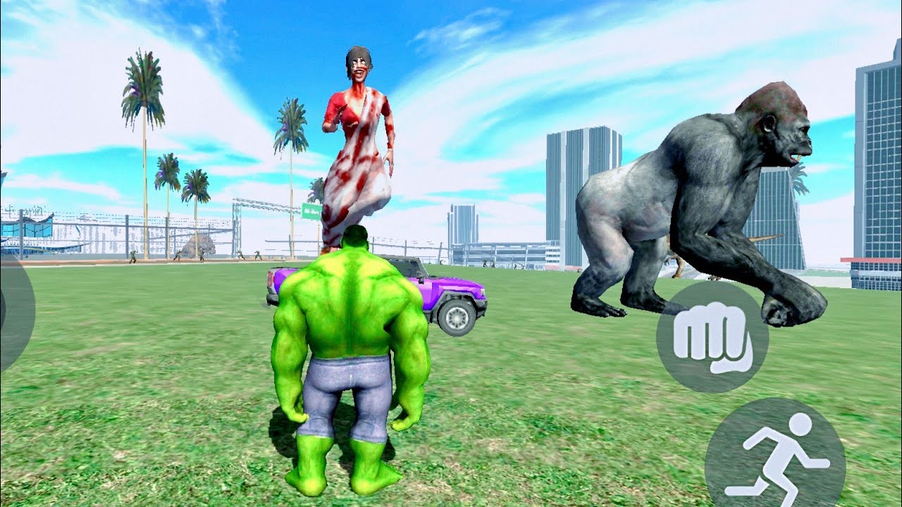 Halk vs kamla || indian bikes driving 3d game new video ||#indianbikesdriving3d 