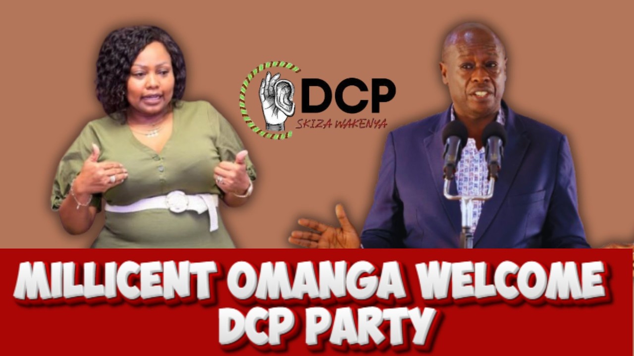 🚨 BIG MOVE! Millicent Omanga Joins DCP Party – Received by Rigathi Gachagua