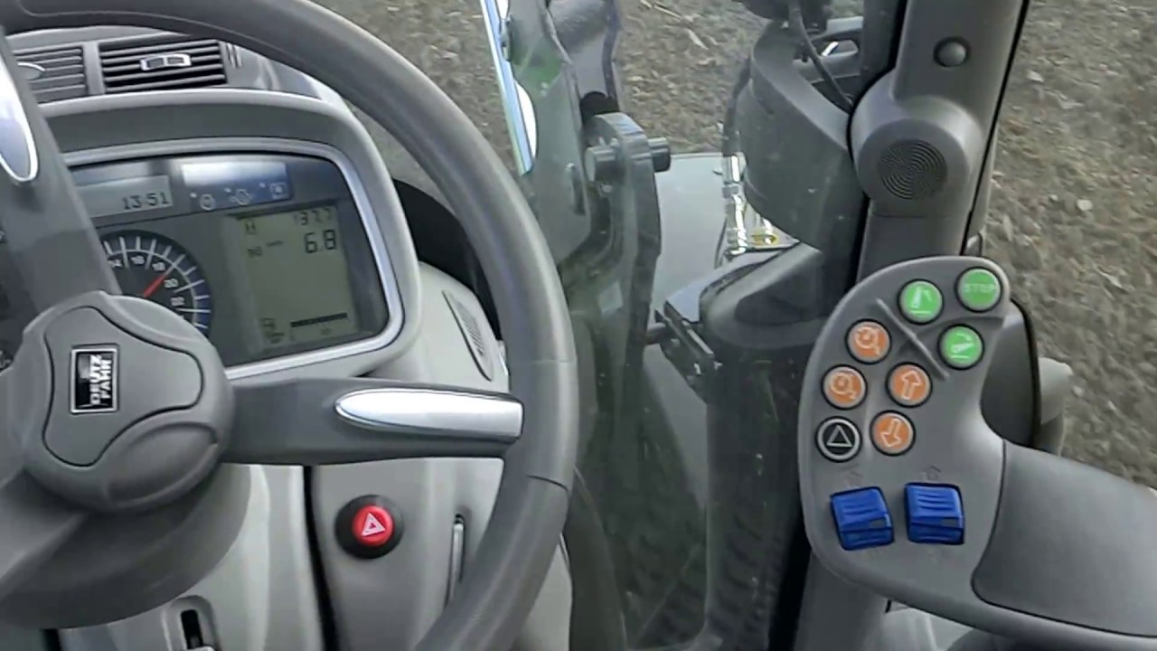 Deutz Fahr 6160 ttv beim pflügen - Lavrando com trator Deutz-Fahr 6160 ttv