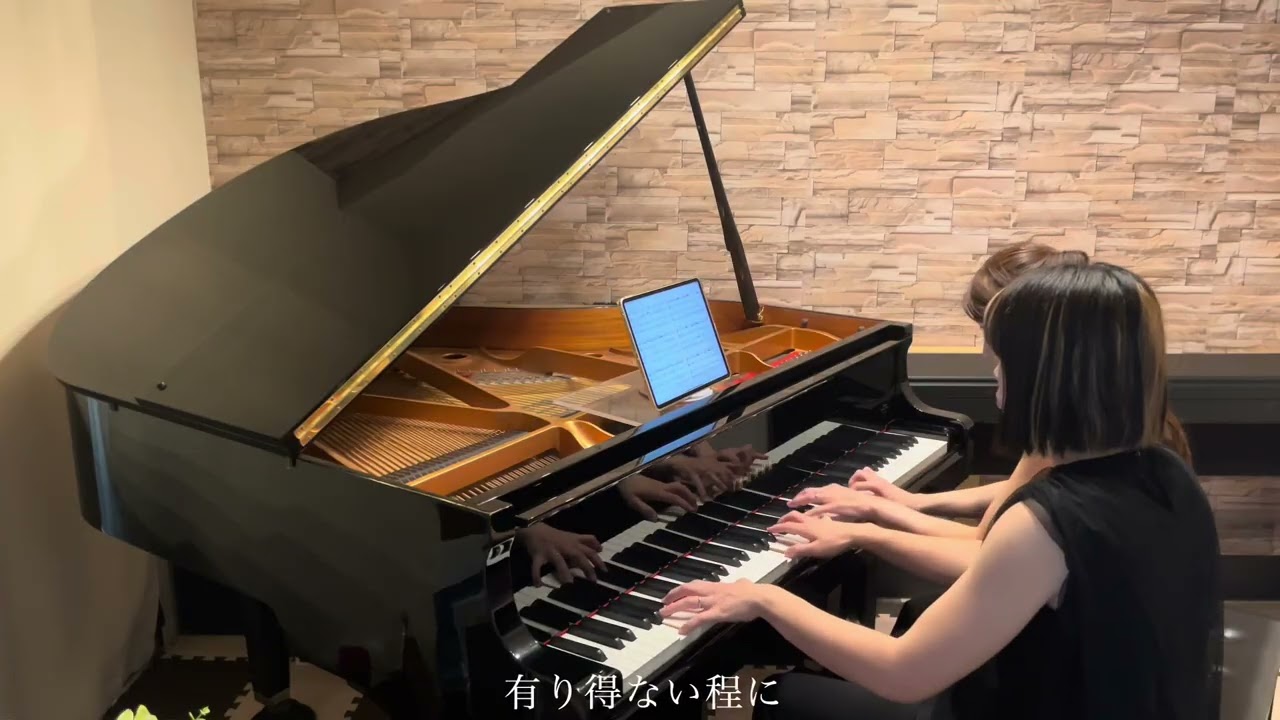 リクエストありがとうございます『Sranji』Mrs.GREEN APPLE ピアノ連弾「MoRe（モア）」　(楽譜付き）