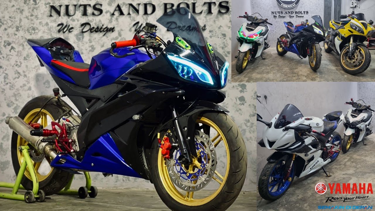 MODIFIED YAMAHA R15 V2🏍🔥 WORTH 40K | IMPORTED MALAYSIAN🫶💝  ACCESSORIES | Nutsandbolts | ARK Diaries