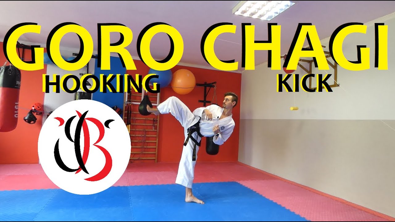 Goro Chagi| Hooking kick|Kopnięcie zahaczające|technika wykonania |kicking technique|taekwondoathome