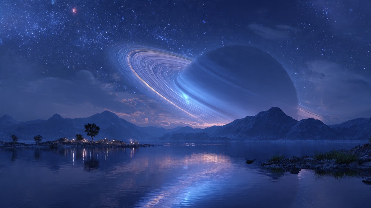 Saturn Nights | Relaxing Chillout Lounge Ambient Music for Late Night Vibes