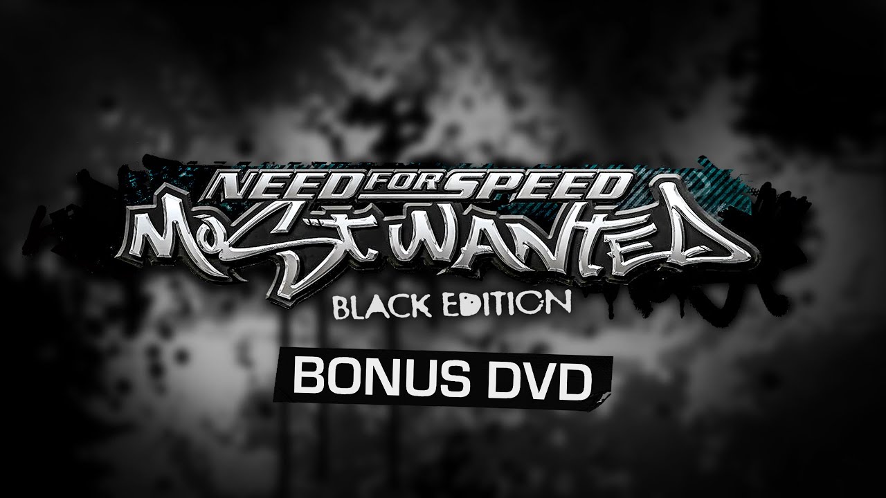 NFS Most Wanted - Bonus DVD (Black Edition Exclusive Disc)