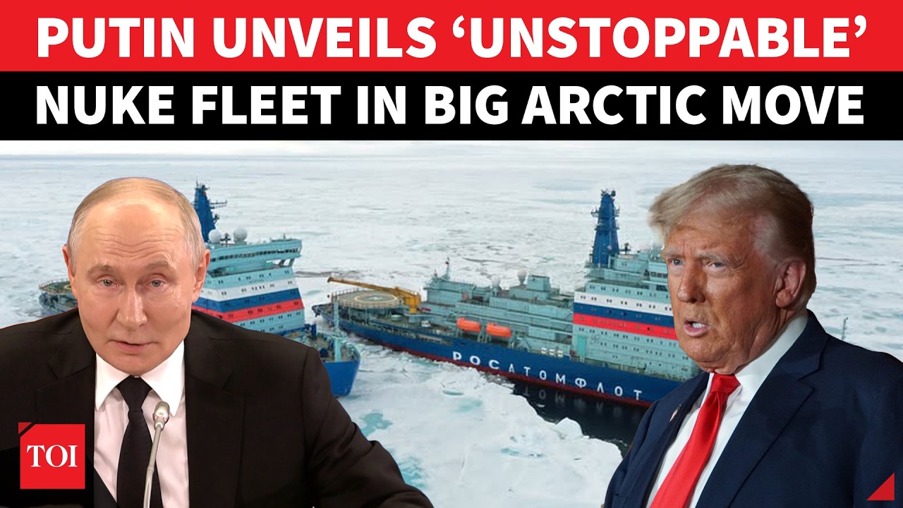Putin&rsquo;s DOOMSDAY NUCLEAR WEAPON Is Here! Russia Reveals Arctic Icebreaker Superfleet, Stuns World