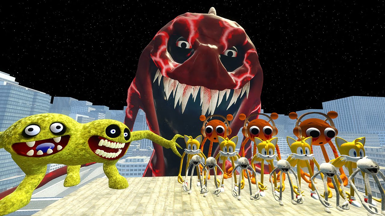 NEW FORM Roblox Innyume Smiley's Stylized Nextbot hunted me In Garry's Mod