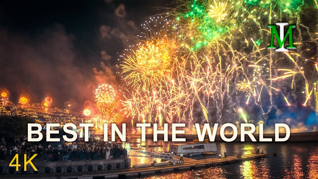 Madeira Fireworks 2025 🎆 Stunning New Year’s Eve in Funchal 💫