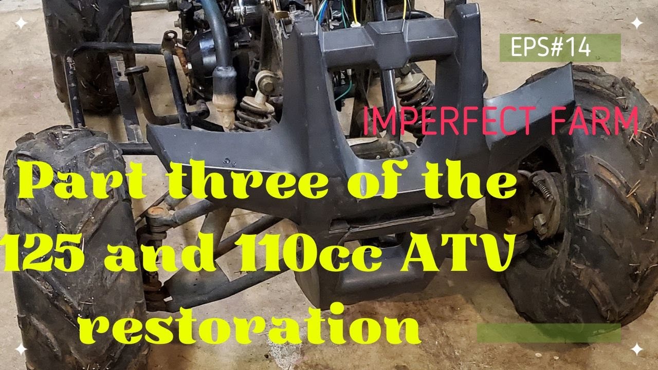 Part 3 of Quad build, 110 Tao Tao 125d