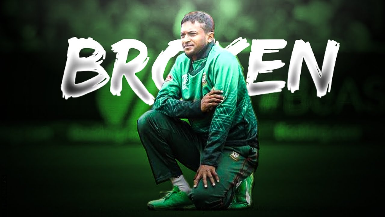 Shakib Al Hasan Broken status 💔 || Shakib Al Hasan X Ovinoy 🙂💔
