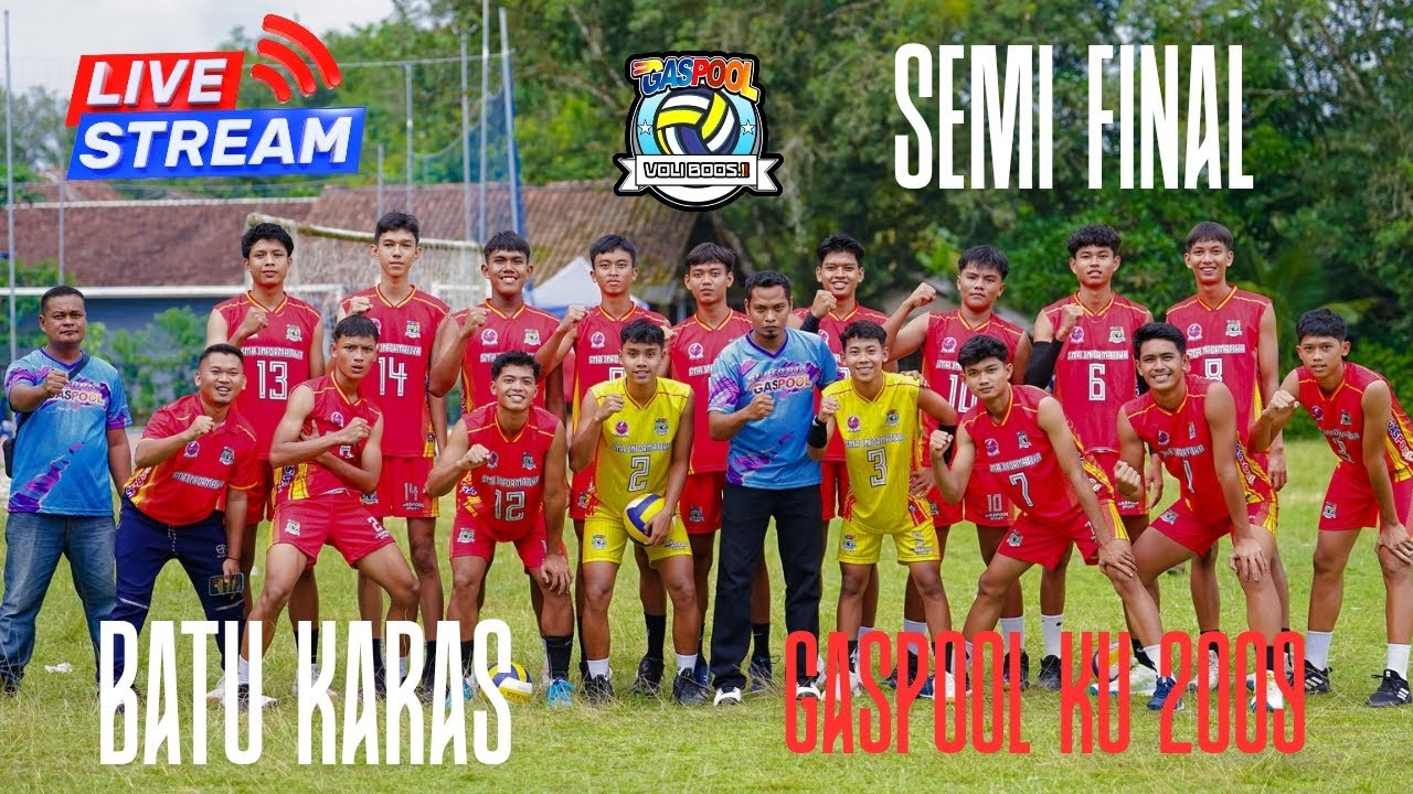 REZKI BERKAH CUP 2 | SEMI FINAL | GASPOOL VOLLEYBALL ACADEMY  VS M C T  | LIVE BATU KARAS