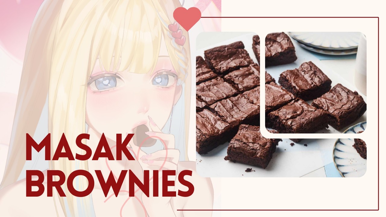 ❤️ EARLY VALENTINE. MASAKIN KAMU BROWNIES LEMBUT ❤️