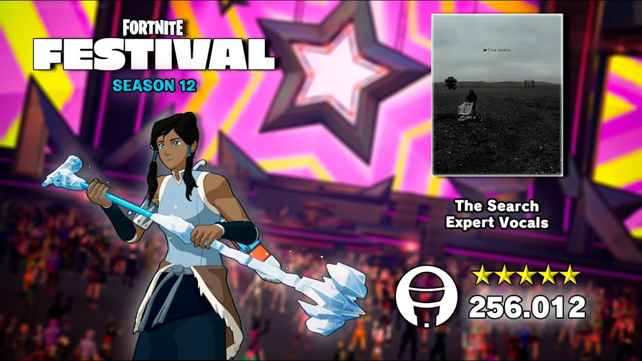 [NEW PATTERN] Fortnite Festival S12 - ''The Search'' [Expert Vocals - 100% Flawless] 256.012