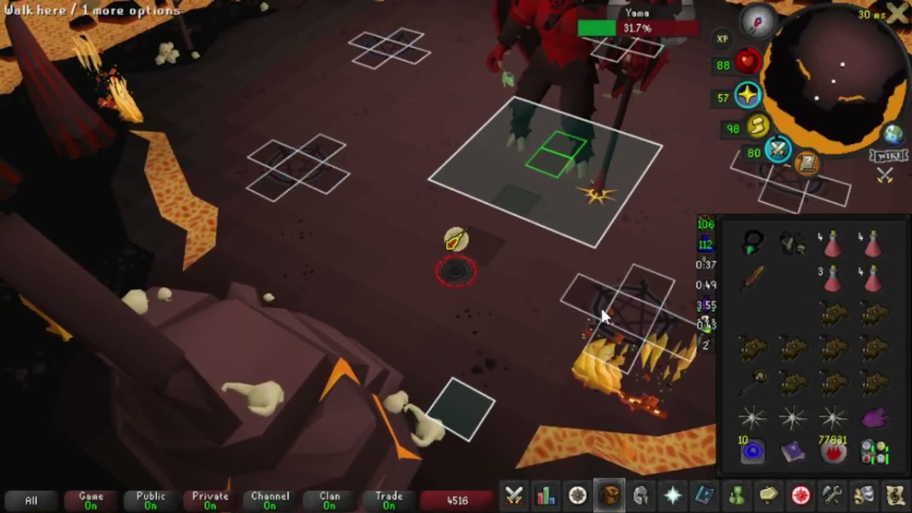 Chill Solo Yama Kill Mage Example | Purging Staff and Emberlight