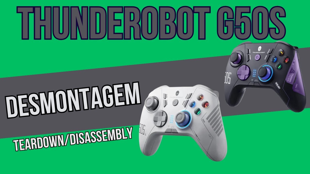Desmontagem Thunderobot G50S (Teardown /Disassembly)