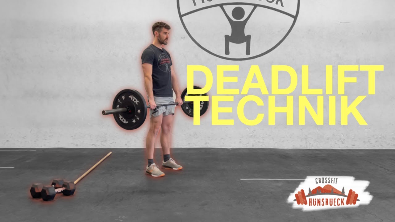 Deadlift (Kreuzheben) lernen - Technik Tutorial - Die richtige Ausführung