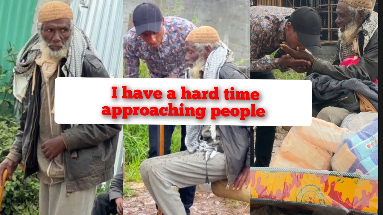 Father 😭 I have a hard time approaching people