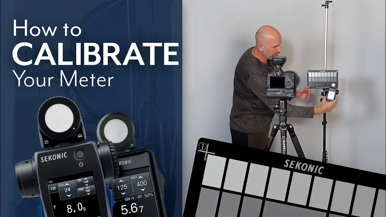 Calibrating your Sekonic Light Meter