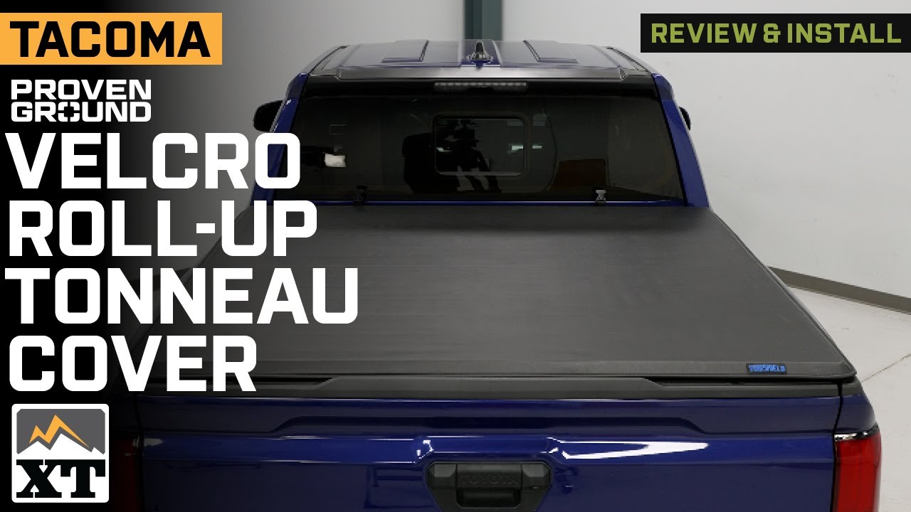 2024-2025 Tacoma Proven Ground Velcro Roll-Up Tonneau Cover Review & Install
