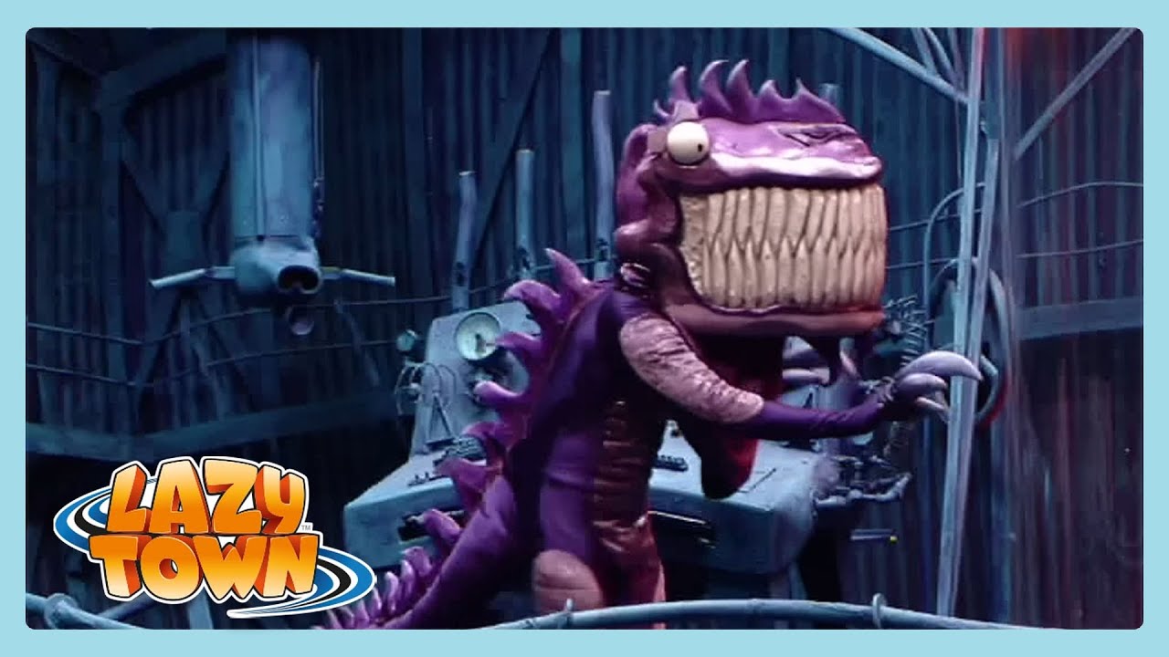 Robbie Rotten El Dinosaurio | Lazy Town | Wildbrain Niños