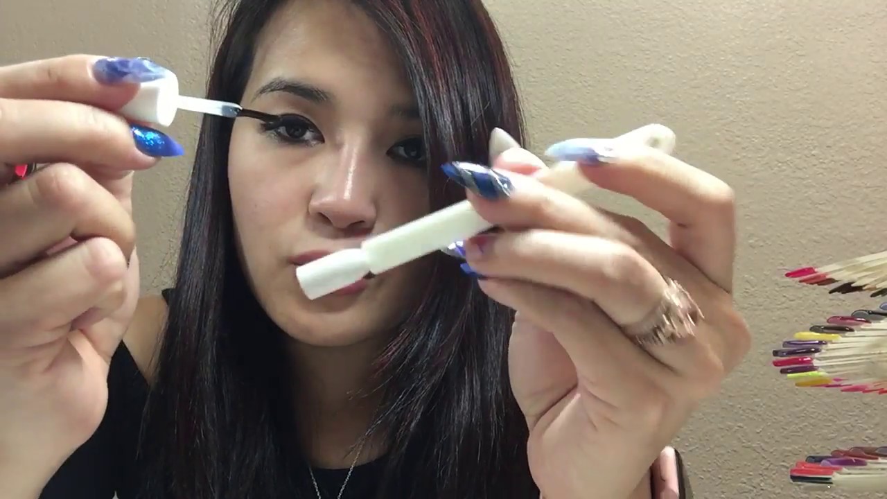 How to keep base gel and top gel dip brushes from hardening.