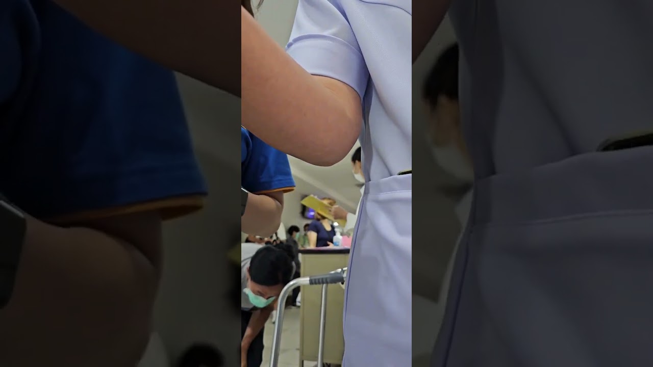 #태국여행7#호흡기내과#방콕기독교병원#증상과 병력 통역사님께설명#
