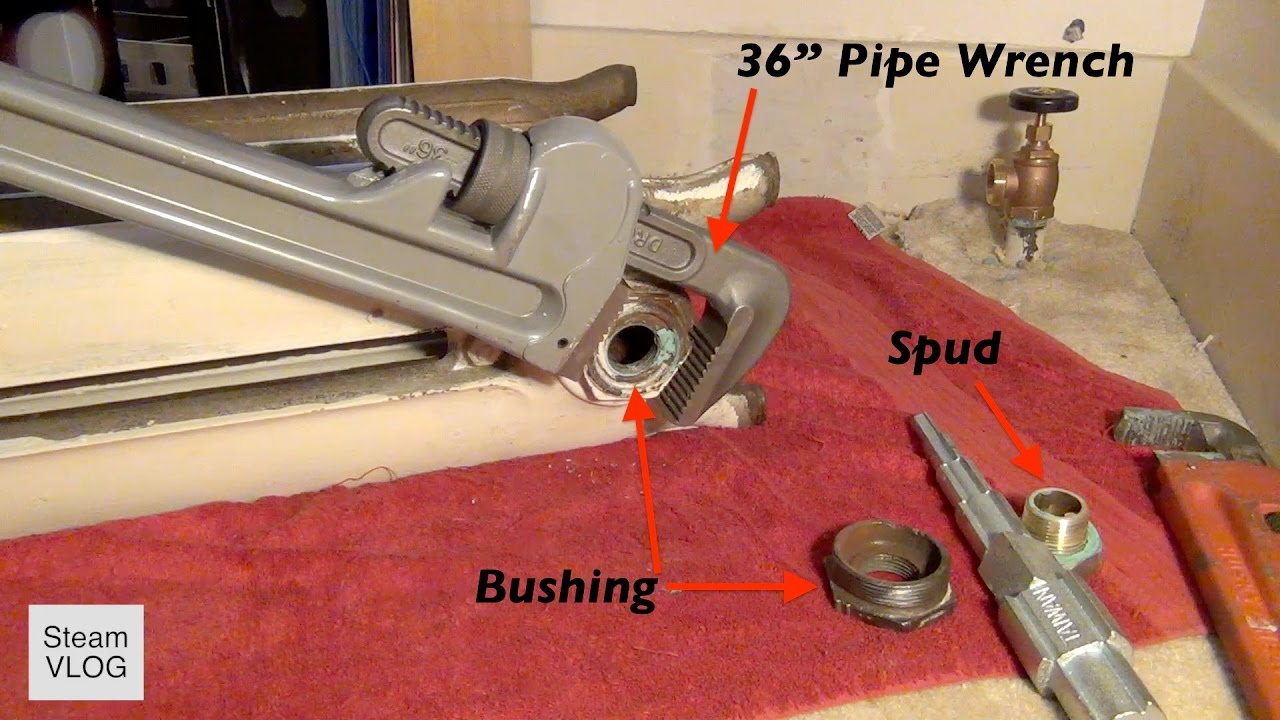 Steam Radiator Valve Replacement 3 (Bushing)