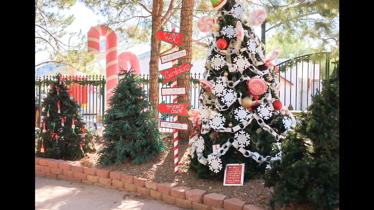 WellHealth Quality Care Tree Decorating at Opportunity Village Magical Forest
