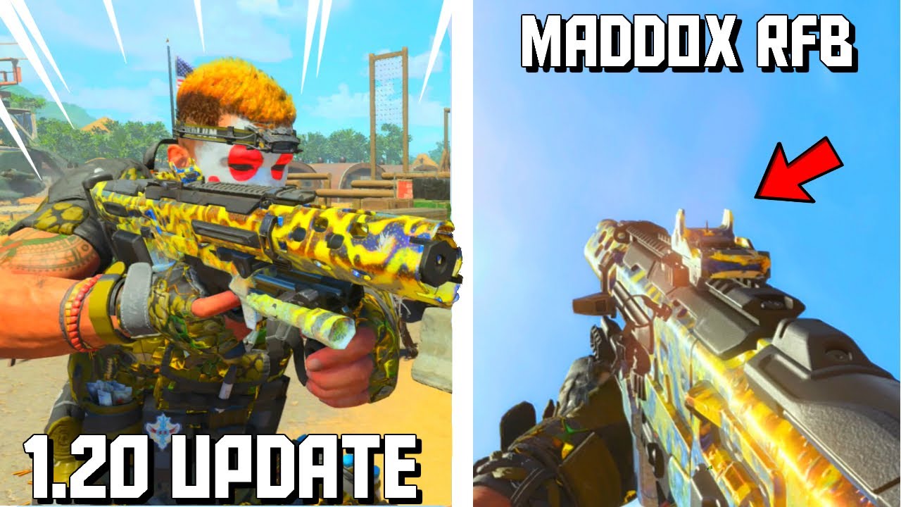 BEST MADDOX RFB CLASS SETUP after 1.20 UPDATE in COD BO4... (BEST MADDOX RFB CLASS SETUP)
