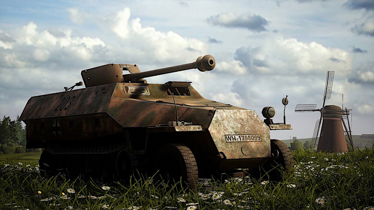 Squad 44 - Sd.Kfz. 251/22 75mm PAK 40 [GER Comms/ENG Subs]
