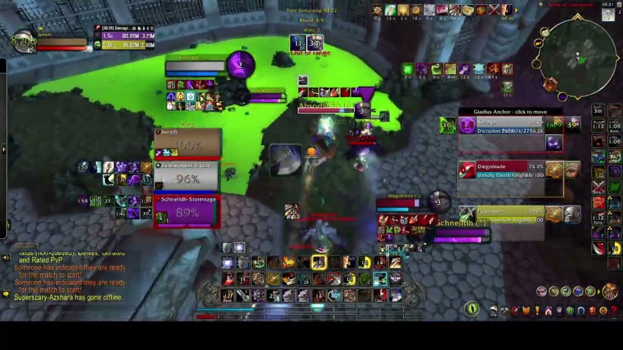 2200 Solo Shuffle Arms Warrior Slayer