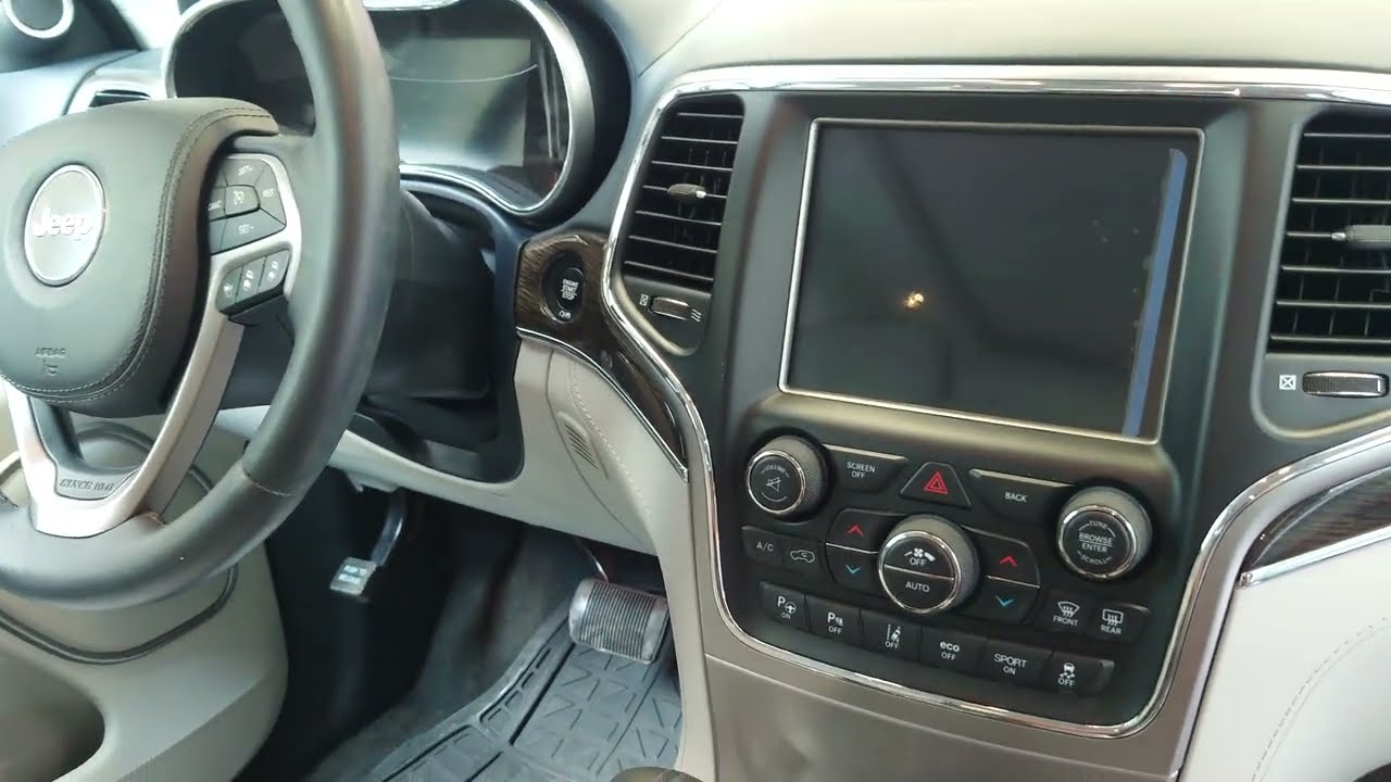 Cambiar filtro de cabina, Filtro de A/C Jeep Grande Cherokee 2017