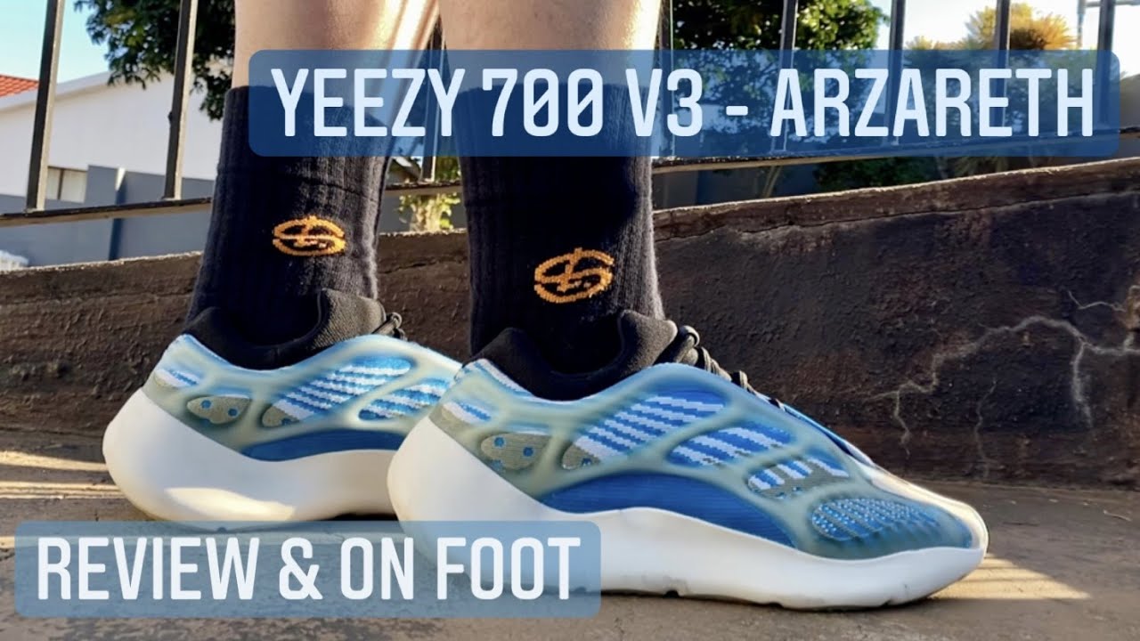 YEEZUS GRAILS!?! // ADIDAS YEEZY 700V3 - ARZARETH