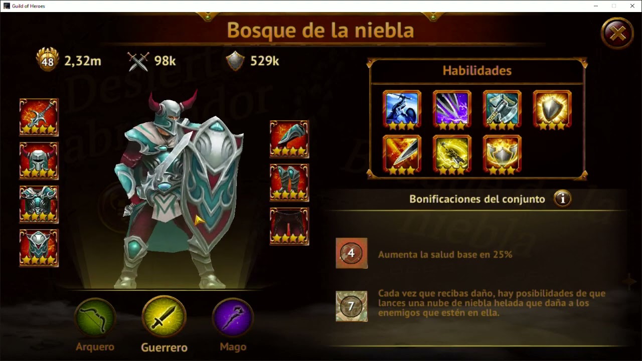 Guild of Heroes Juego de mago en español - capitulo 11