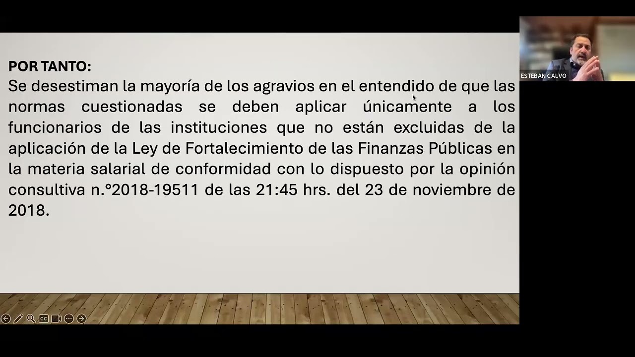 Alcances del Voto de la Sala Constitucional sobre la Ley 9635