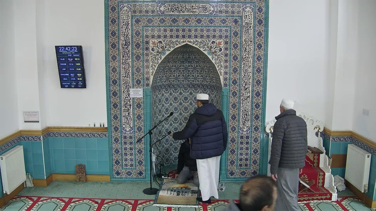 LICS Wightman Road Mosque  Taraweeh Prayers  11th  March  2026