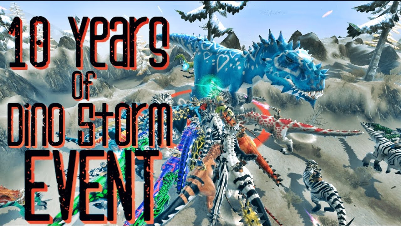 Dino Storm | 10 Years of Dino Storm Event