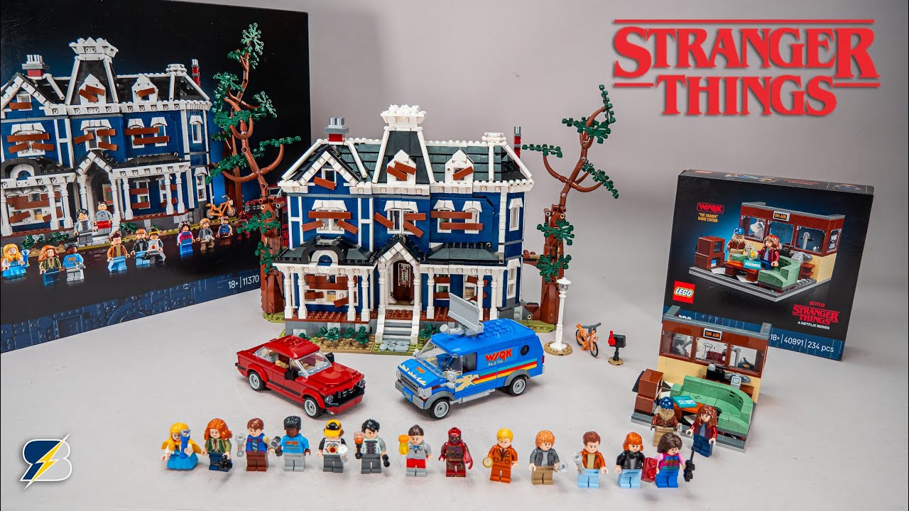 LEGO Stranger Things 11370 Creel House review Pt 2 - Vehicles, GWP, Minifigs & Final Thoughts