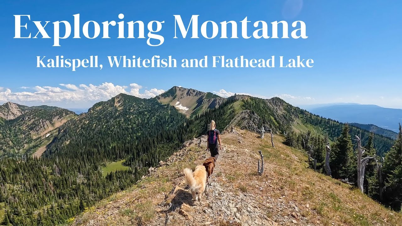 Exploring Kalispell, Whitefish and Flathead Lake in Montana!