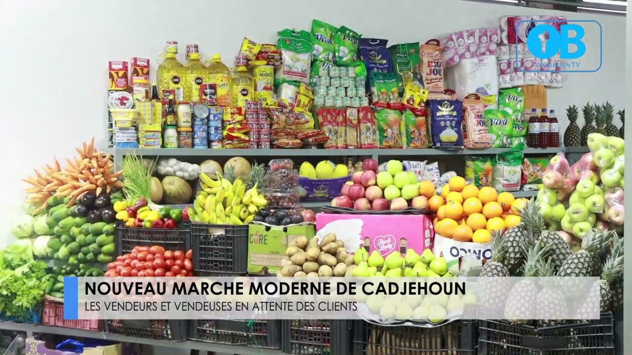 MARCHÉ MODERNE DE CADJEHOUN