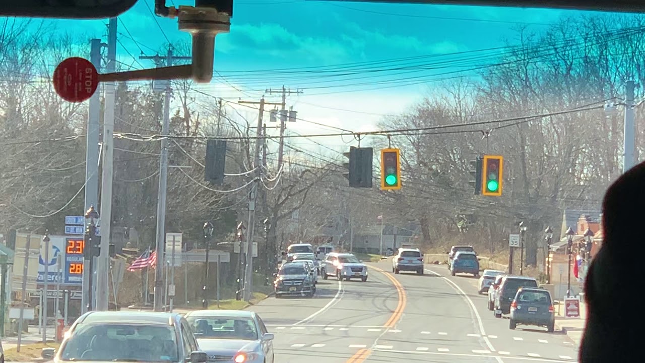 Ride Along on Montauk Bus 891 - 2022 IC CE (Cummins B6.7) - Part 1