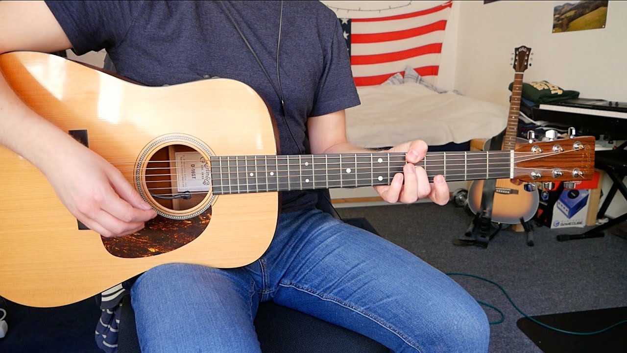 Coldplay - Humankind (guitar cover w 100% original tuning, chords/tabs in description)