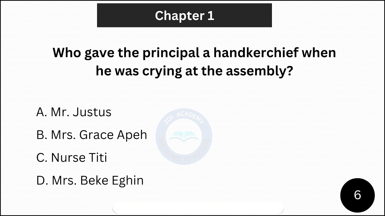 JAMB 2025: The Lekki Headmaster 150 Revision Questions & Answers (Chapters 1-6)